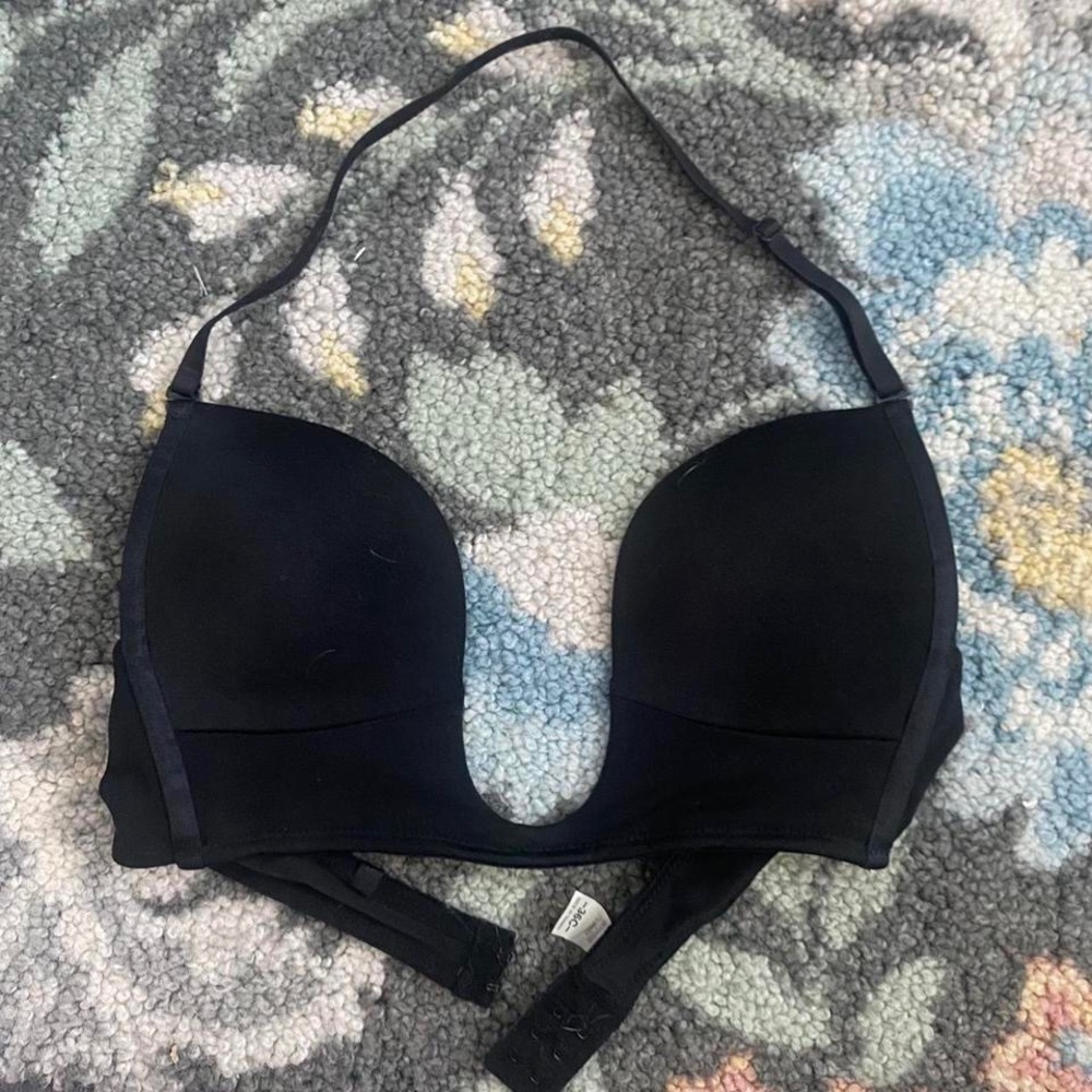 Black Women's Halter Bra